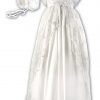 Sarah Louise Christening Gown and Bonnet Ivory Silk