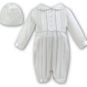 Sarah Louise Romper and Hat Long or Short Sleeve