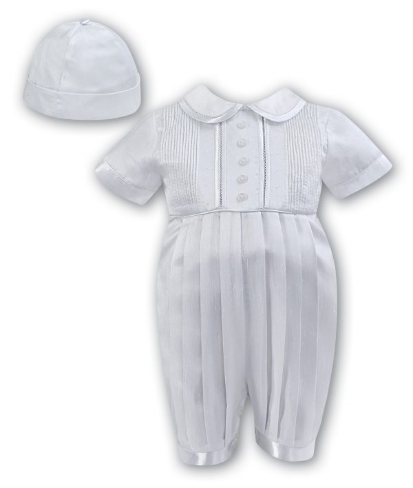 Sarah Louise Romper and Hat Long or Short Sleeve
