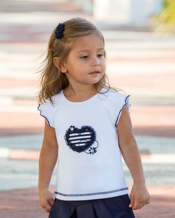 Sarah Louise Girls Top & Skort Set