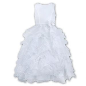 Sarah Louise Occasion Dress with Tiered Layers