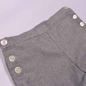 Tweed Bermuda Shorts and Shirt by Kidiwi