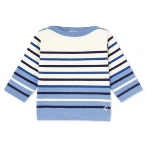 Baby Boy's Heavy Jersey Sailor-Style Top