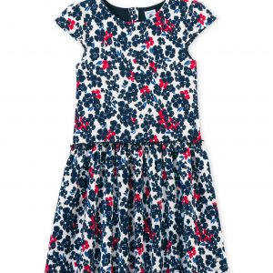 Girls Print Dress Petit Bateau