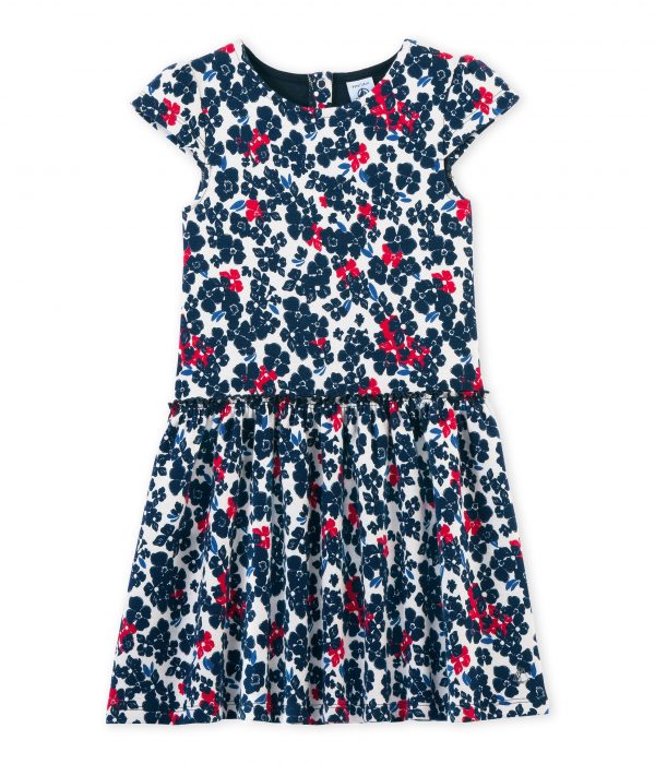 Girls Print Dress Petit Bateau