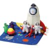 Rocket Ship Soft Toy by Oskar and Ellen