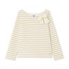 Girl's shiny sailor top Petit Bateau