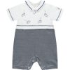 Emile et Rose Duke Navy Striped Romper