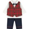 Emile et Rose Campbell Navy Boys Christmas Outfit