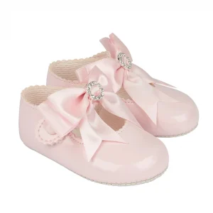 Baypods Pink Patent Pre-Walker Shoes