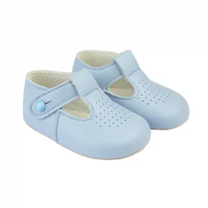 Early Days Baypods Blue leather Pre-Walker Shoes