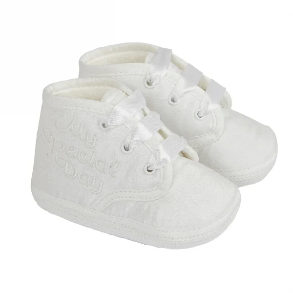 Early Days My Special Day 'HARPER' white Shoe