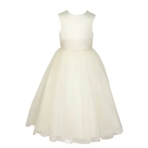 Flower girl dress by Frazer and James of Knightsbridge