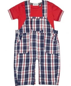 Lilly and Sid 8 Ways Reversible Dungarees Set