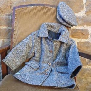 Reversible tweed field jacket Ruth Lednik