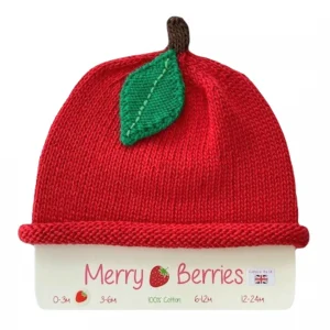 Merry Berries Rosy Red Apple Hat