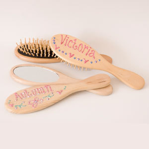 Personalised Wooden Hairbrush