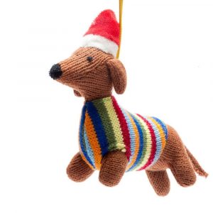 Sausage Dog Christmas decoration