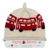 Merry Berries London Bus knitted baby hat
