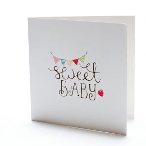 Best Years Sweet Baby Bunting Card