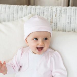 Emile et Rose Baby Girls Pink Pull On Hat