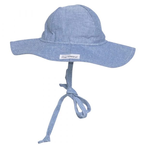 Flap Happy Floppy Hat Chambray UPF 50+