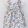 Ruth Lednik Reversible Pinafore Dress - Clematis and Daisy