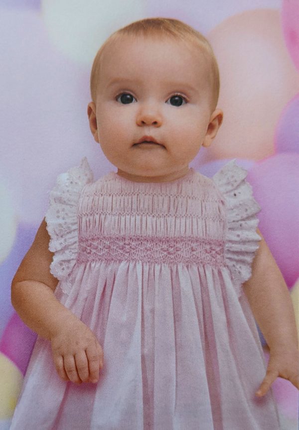 Sarah Louise Pink Dress and Bonnet 012900