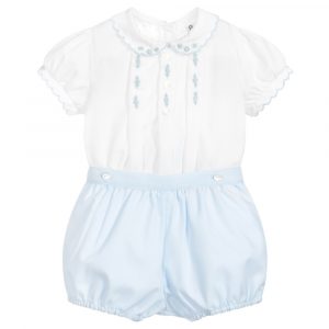 Sarah Louise blue blouse bloomers set C4500