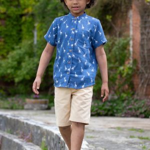 Giraffy grandad shirt by Kite