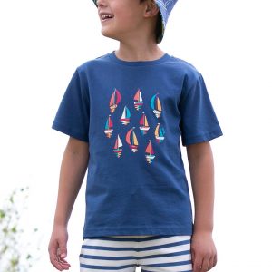 Boys Sunset sail t-shirt by Kite