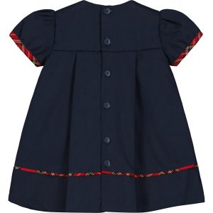 Eliza Navy Baby Girl Party Dress by Emile et Rose