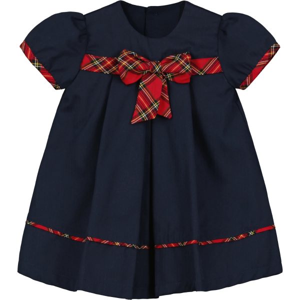 Eliza Navy Baby Girl Party Dress by Emile et Rose