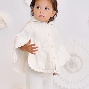 Sarah Louise Ivory poncho