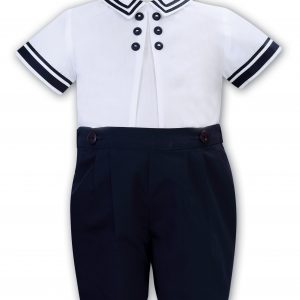 Sarah Louise Navy Buster Set