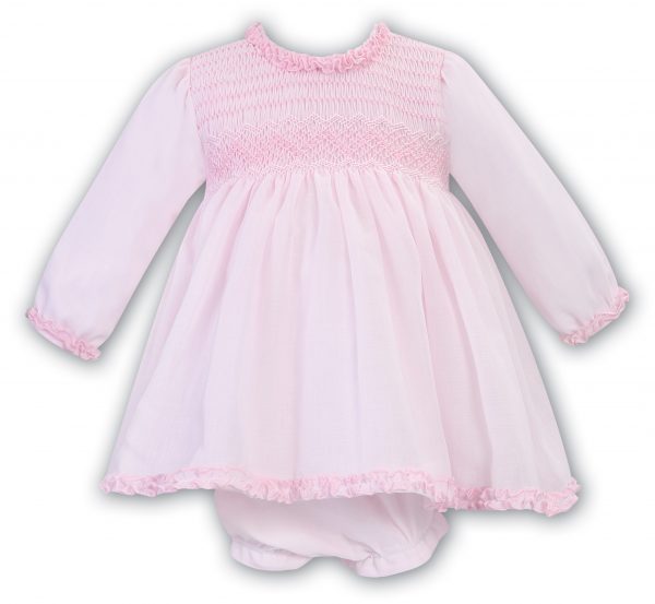 Sarah Louise Pink Dress with matching pants