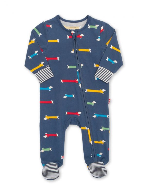 Silly sausage sleepsuit by Kite