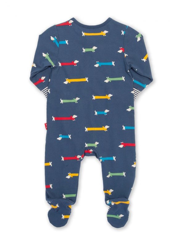Silly sausage sleepsuit by Kite