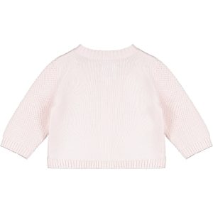 Cypress Pink Knit Baby Cardigan by Emile et Rose