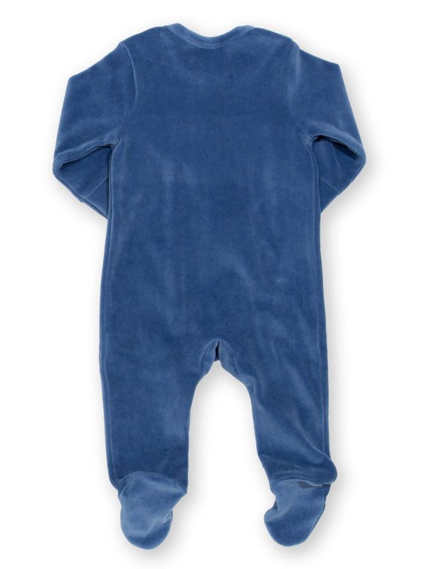 KITE Baby Girl Velvety Heart Sleepsuit