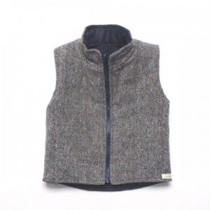 Tweed Reversible Gilet by Ruth Lednik