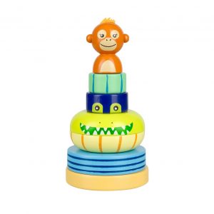 Jungle Animals Stacking Ring Toy