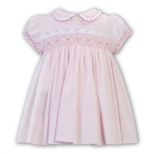 Short Sleeve Pink Dress Sarah Louise