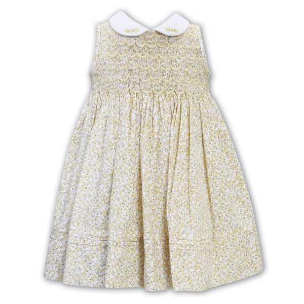 Lemon Floral Dress Sarah Louise