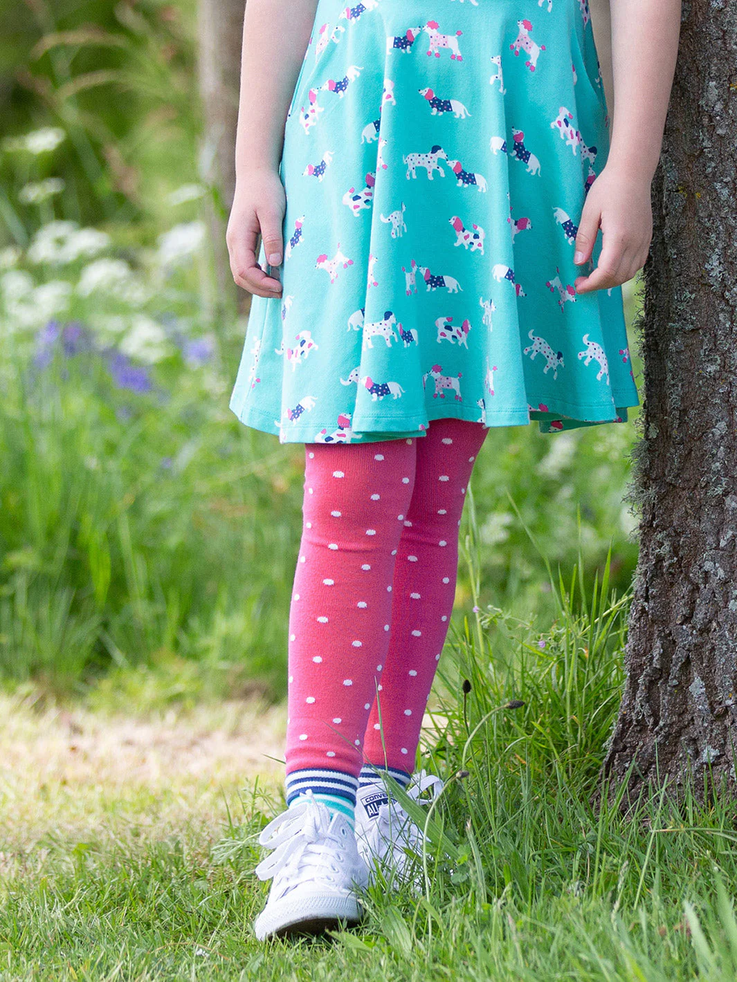 Little Dot Knit Leggings by Kite