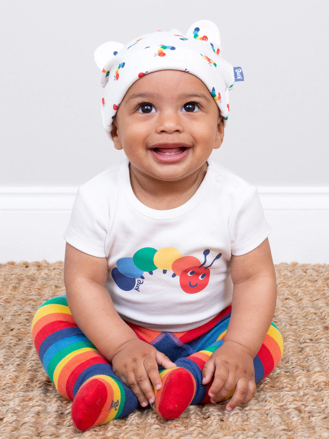 Rainbow Caterpillar Bodysuit by Kite