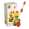 Dinosaur push along toy